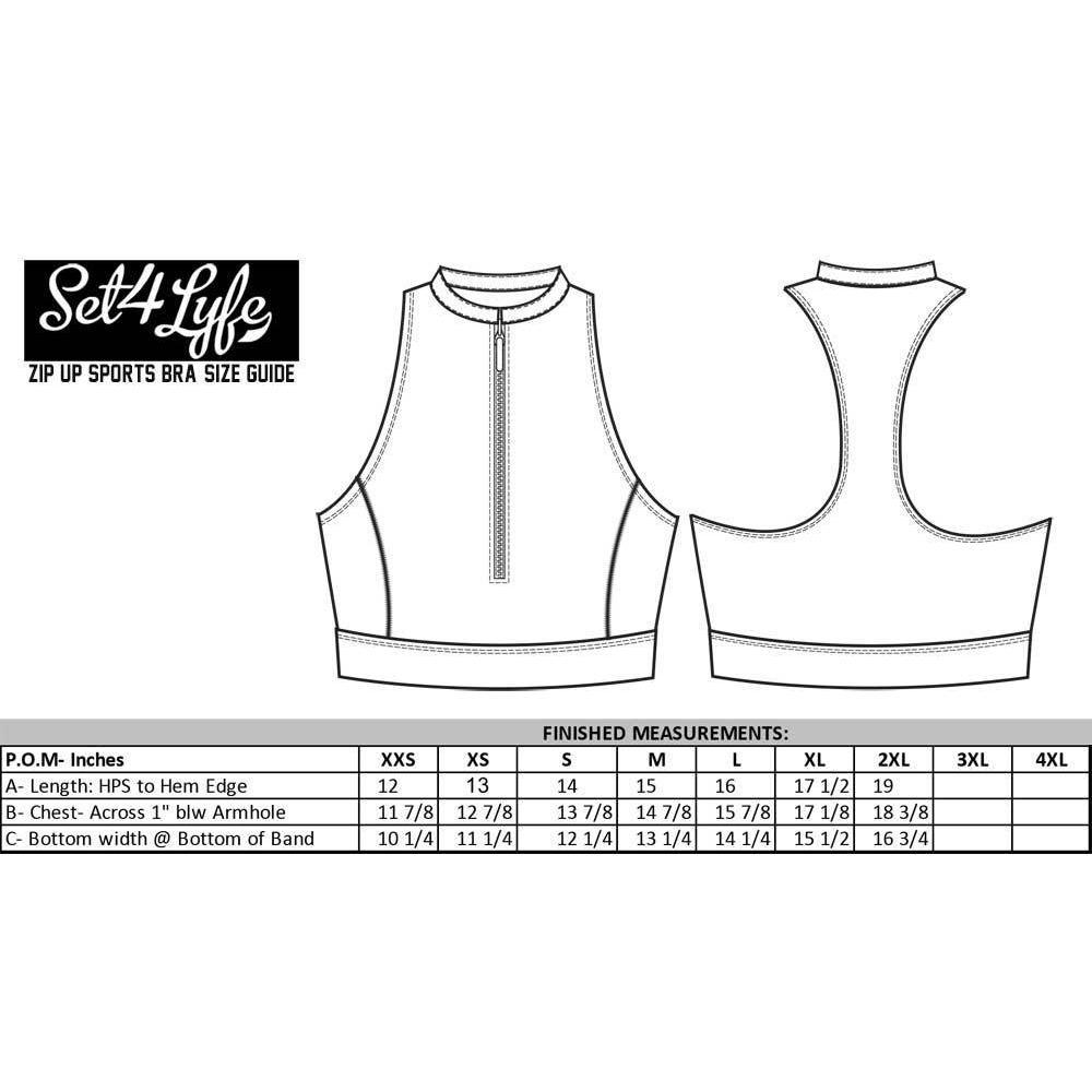 OUTLOOK ZIP UP SPORTS BRA – LOTU Creations