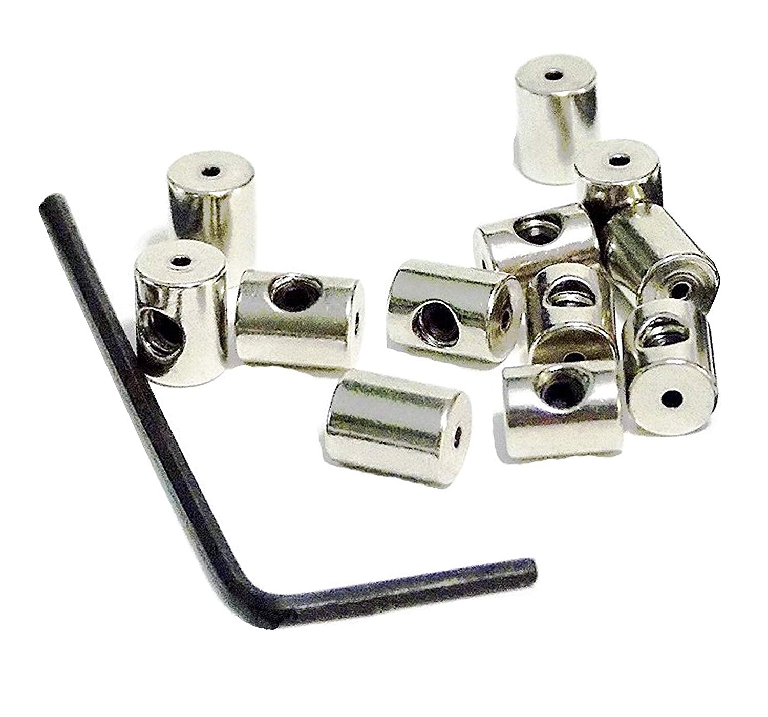 5-10 Pcs/set Locking Pin Backs for Enamel Pins（ Gold Silver ）